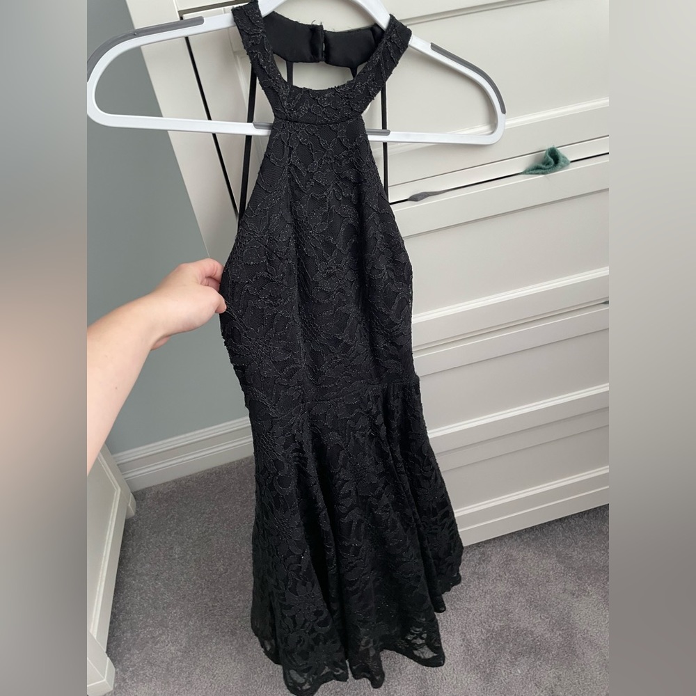 Black Halter Dress